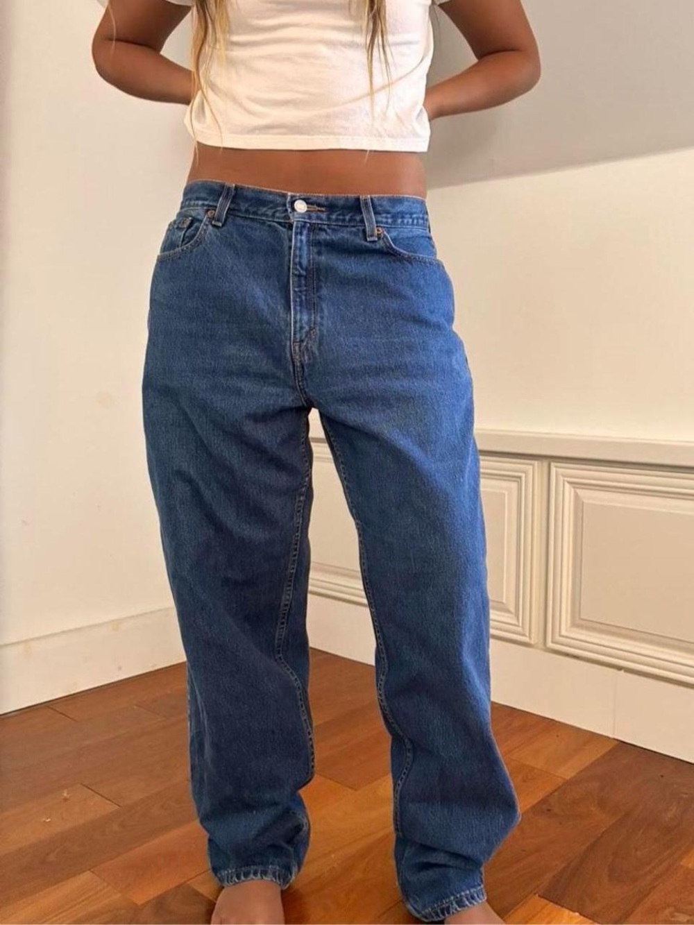 Vintage  Levi’s 560 Loose Fit Straight Leg Jeans size- 32x32